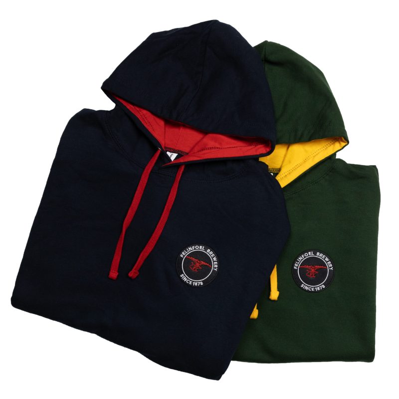 Felinfoel Contrast Hoodie